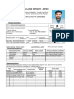 Employment Form