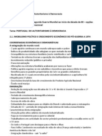 Historia A 12 M 8 Portugal Autoritarismo Democracia