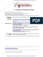 Microreads ALLPATHS: de Novo Assembly of Whole-Genome Shotgun