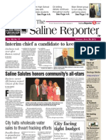 The Saline Reporter Front Page