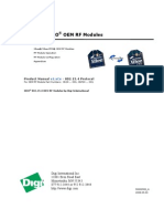 Xbee /Xbee-Pro Oem RF Modules: Product Manual - 802.15.4 Protocol