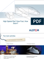 High Speed Rail: How Fast, How Soon?: Chuck Wochele May 24, 2010