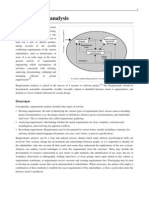 Requirements Analysis in Systems