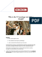 Why Is The US Marriage Rate Falling Sharply?