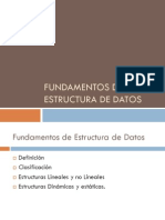 Fundamentos de Estructura de Datos 