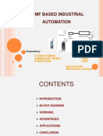 Industrial Automation Using Mobile Communication