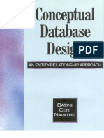 BATINI, Carlo - Conceptual Database Design