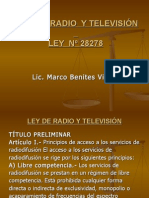 Ley de Radio y Televisión