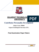 Final Exam Pattern - CPDP - New