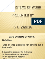 Safe Systems of Work 2