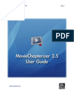 Moviechapterizer User Guide