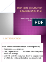 Strategy Communication Plan