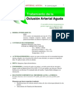 Tratamiento de La Oclusion Arterial Aguda