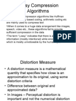 Lossy Compression Algorithms