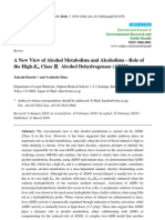 A New View of Alcohol Metabolism and Alcoholism-Role of The High-K Class Alcohol Dehydrogenase (ADH3)