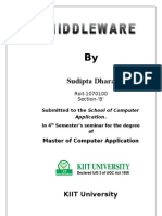 Middleware Seminar Report