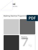 Washing Machine Programme Guide: Aquarius Aquarius+