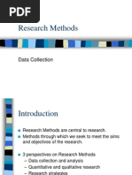 Research Methods: Data Collection