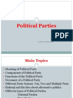 Political Parties: Lijin Golden