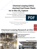 Coal Direct Chemical Looping (CDCL) Retrofit To Pulverized Coal Power Plants For In-Situ CO Capture