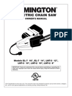 Remington Electric Chainsaw