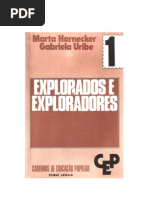 Cadernos de Formação Popular 1 - Explorados e Exploradores