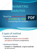 Gravimetric Analysis