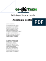 Vega y Carpio, Felix Lope - Antologia Poetica