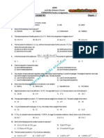 Aieee Assign Chemistry 01