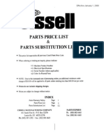 Cissel Pricelist2006