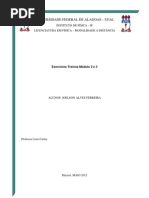 Exercícios Resolvidos Módulos 2 e 3 - Estequiometria - Tabela Periódica - Joelson Alves