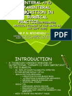 Enteral and Parenteral Nutrition