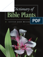 A Dictionary of Bible Plants