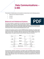 Industrial Data Communications - RS-232/RS-485: Tutorial 2