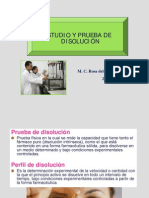 Estudio y Prueba de Disolucion