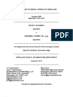 Schuman v. Greenbelt Homes - Record Extract Volume 4 of 4