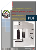 Rockwell Hardness Test