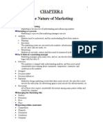 The Nature of Marketing