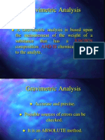 Gravimetric Analysis Very Good