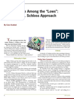 Finding Value Amoung The Lows The Walter J Schloss Approach