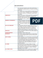 Chartering Terms Definition