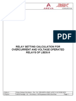 ISP Relay Setting Calculation and Charts-LBDS9 - 15.08.11