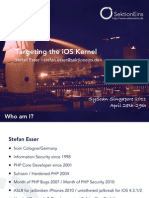 SysScan-Singapore-Targeting The IOS Kernel