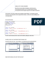 Tutorial On Stored Procedures (For Use in VB)