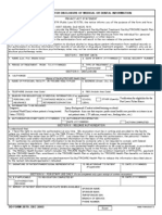 DD2870 Disclosure of Medical