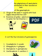 Adaption of Seed Plant