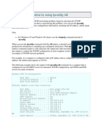 Viewing Configuration by Using Ipconfig