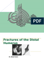 Fracture Distal Humerus (Surgical Anatomy, Classification and Treatment)