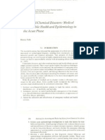 7 Industrial/Chemical Disasters: Medical: Care, Public Health and Epidemiology in The Acute Phase