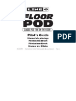 Floor POD User Manual - Spanish (Rev A)